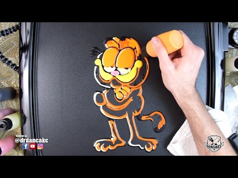 Garfield Pancake Art (FAT CAT ART)