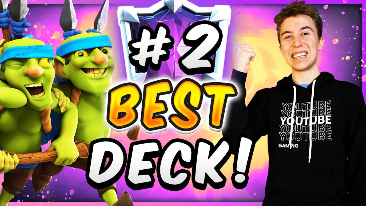 SirTagCR: BEST CLASH ROYALE DECK WITHOUT CHAMPIONS! - RoyaleAPI