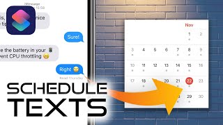 How to Schedule a Text Message on your iPhone