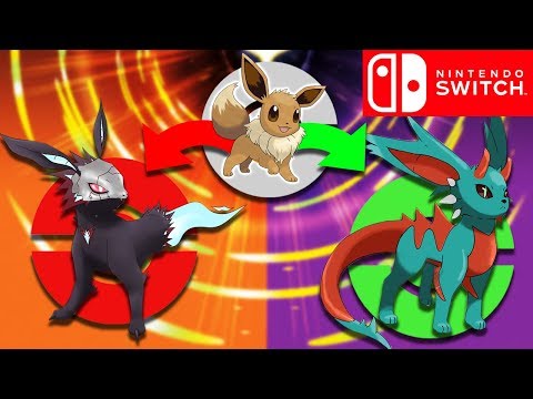 10 Möglichkeiten für Evolis nächste Entwicklung in Pokemon Switch!🤔