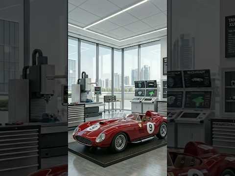 Thumbnail for 1955 Ferrari 410 Sport Spider Restoration 🔥 Rare Racing Legend Reborn by Ferrari 410 S