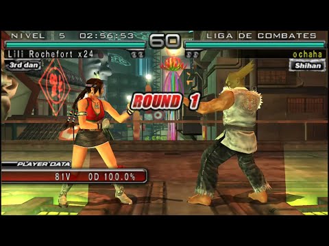 38_3 Julia vs Heihachi - TEKKEN DARK RESURRECTION ( Anakin x24 ) PPSSPP PC 0
