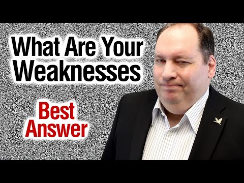 【面試攻略】當面試官問「你的弱點是什麼？」該怎麼回答才好？ (What Are Your Weaknesses | Best Answer (from former CEO)