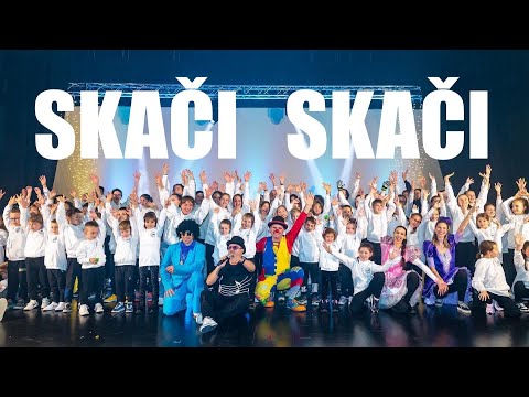 VANGEL & ČAROBNI ANIMATORI feat. PLESNI KLUB D'N'F - Skači skači