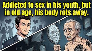 🔴they were addicted to sex, but in old age, the narcissist’s body began to decay in parts.
