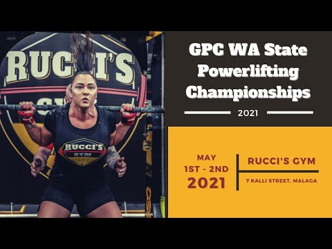 2021 GPC WA State Powerlifting Championships - Day 1