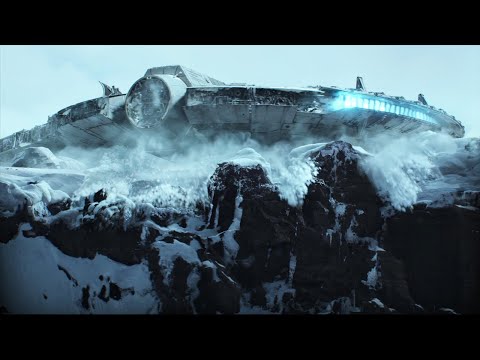 Han And Chewie Land On Starkiller Base - 4K Ultra HD - Star Wars: The Force Awakens