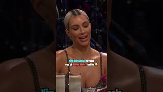Kim Reveals Kanye's Bad Habit
