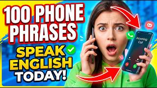 100 English Telephone Phrases Every Beginner Must Know | English Speaking Practice
