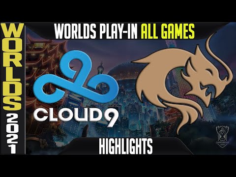 C9 vs PCE Highlights ALL GAMES | Worlds 2021 Play In Knockouts | Cloud9 vs PEACE