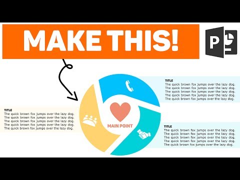 PowerPoint Tutorial: Make a 3 Point Circle Infographic