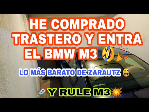 COMPRO el TRASTERO GARAJE MÁS BARATO 😬 Y RULE BMW M3 🚀💪🏼 y un CIERVO…