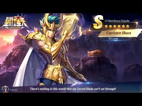 Capricorn Shura RC Must Nerf, 10x Excalibur Slash - Saint Seiya Awakening
