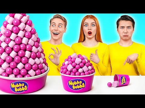 Big, Medium and Small Plate Challenge | Simple Kitchen Recipes by Multi DO Challenge