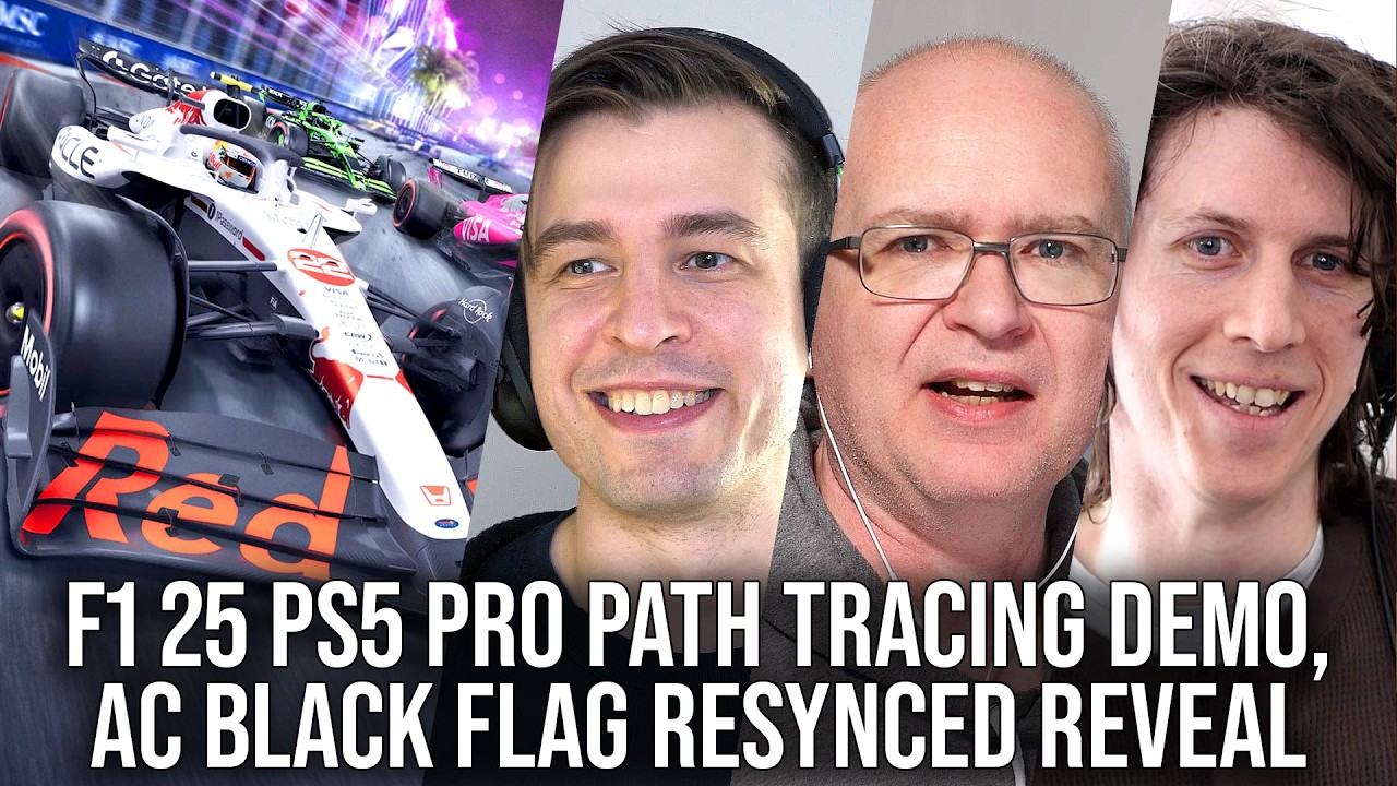 DF Direct Weekly #261: F1 25 PS5 Pro Path Tracing Demo, AC Black Flag Resynced, New Xbox Strategy