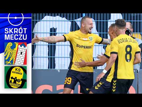 PIAST - GKS KATOWICE | SKRÓT | 4 GOLE W DERBACH ŚLĄSKA! | Ekstraklasa 2024/25 | 4. KOLEJKA