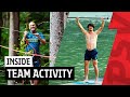INSIDE | Climbing ? & water fun ?