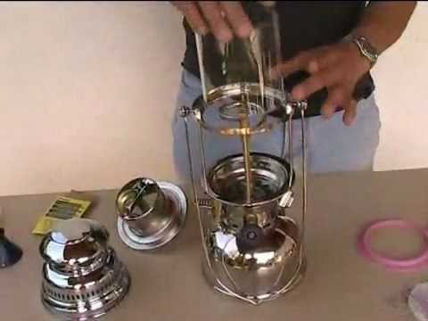 Petromax Inbetriebnahme