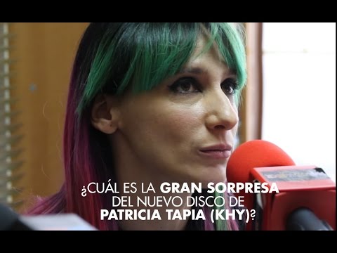 ¿Cuál es la gran sorpresa del nuevo disco de Patricia Tapia (KHY)?