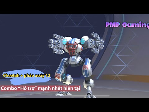 Mech Arena #020 - Cheetah + Pháo Xoáy 12 - Combo “Hỗ trợ” mạnh nhất hiện nay