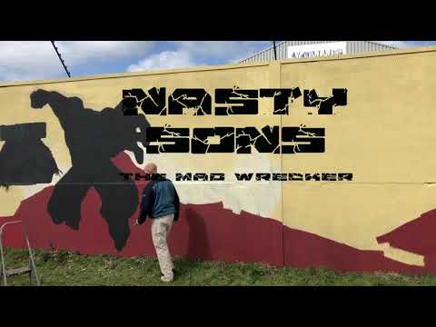 Nasty Sons - The mad wrecker wall