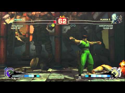 SSF4 KETSUBLOOD VS HIROPON309 HD