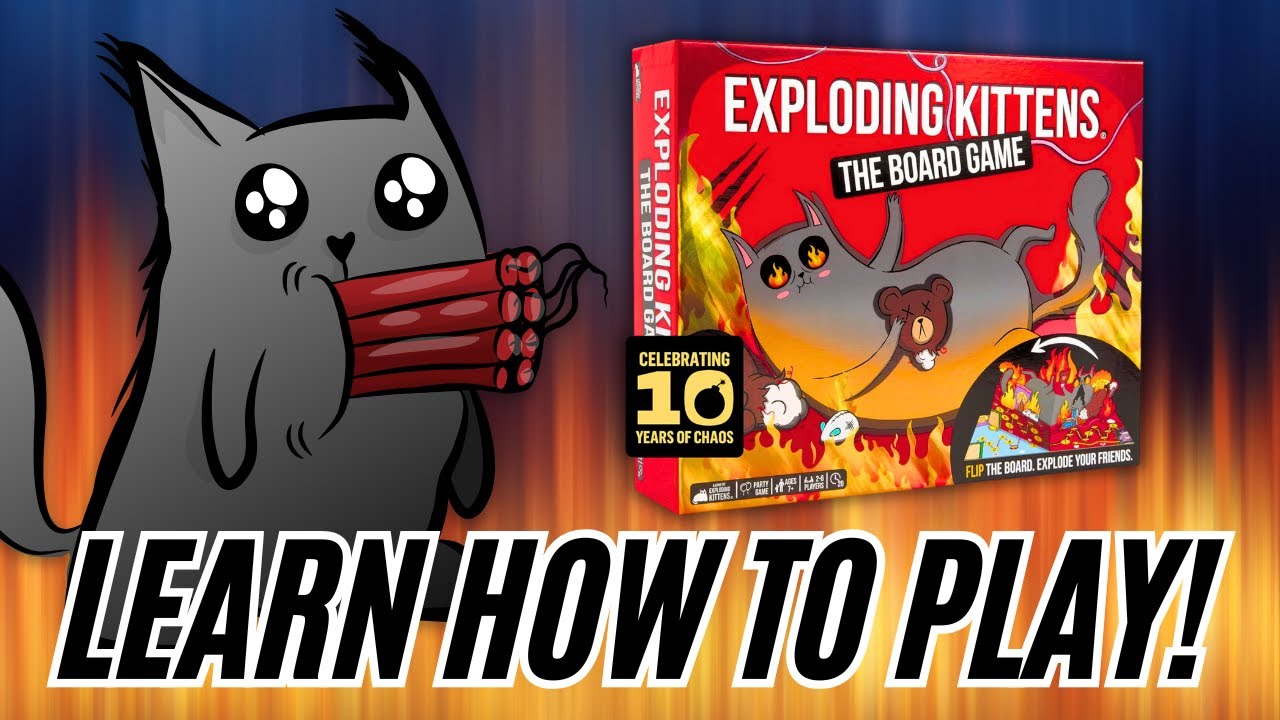 How To Play Exploding Kittens: The Board Game