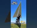 How to make best flying paper plane , longest flying paper toy , homemade folding paper airplane