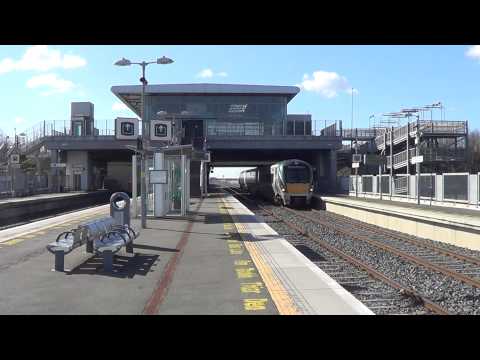 Irish Rail 22000 DMU 22036 passes Clondalkin and Fonthill