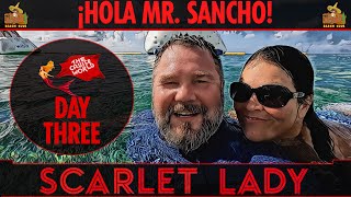 MR. SANCHOS BEACH DAY | SCARLET LADY IN COZUMEL, MEXICO | VIRGIN VOYAGES CRUISE VLOG DAY 3