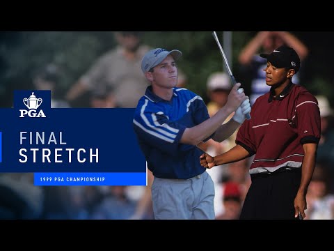 Tiger Woods vs. Sergio Garcia Final 3 Holes | 1999 PGA Championship Round 4