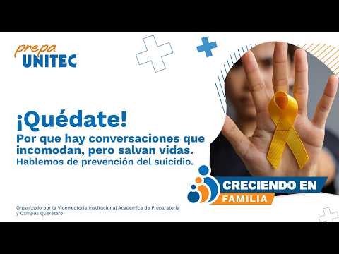 Hablemos de la prevención del suicidio