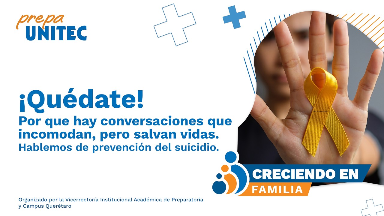 Hablemos de la prevención del suicidio