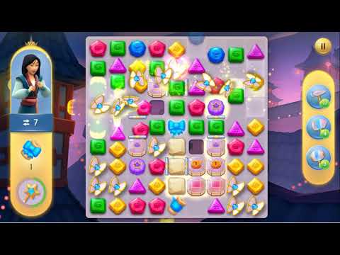 Disney Princess Majestic Quest Level 521 - No Boosters