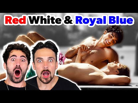 Two straight guys watch *RED WHITE & ROYAL BLUE*