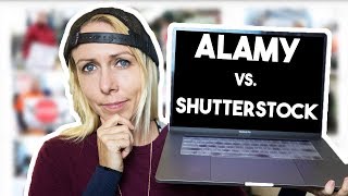 Shutterstock vs. Alamy: Where did my stock photos earn more money?