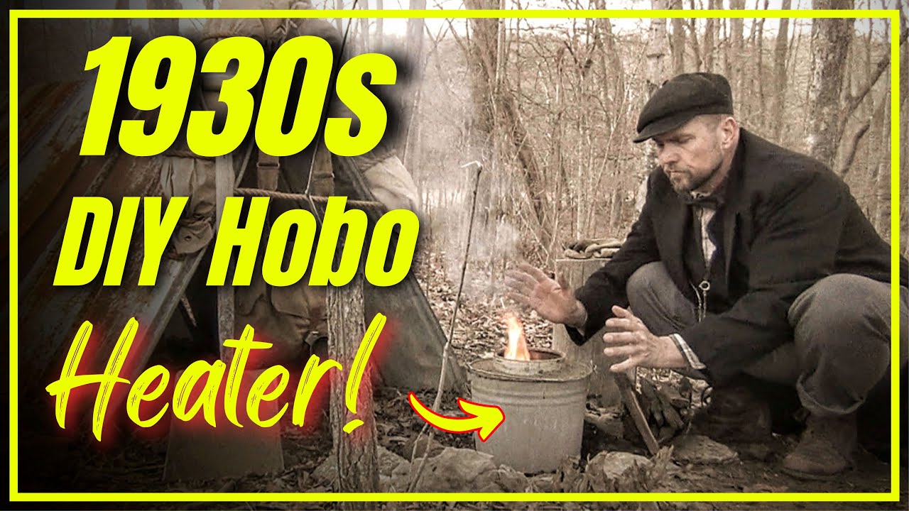 1930s Non Electric Hobo Heater – DIY Survival Heat Source!