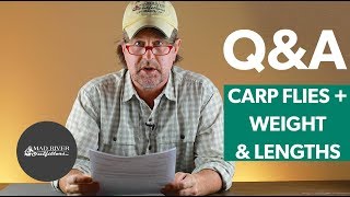 Q&amp;A | #3 - Can&#39;t Catch Carp? Starter rod weight and length?