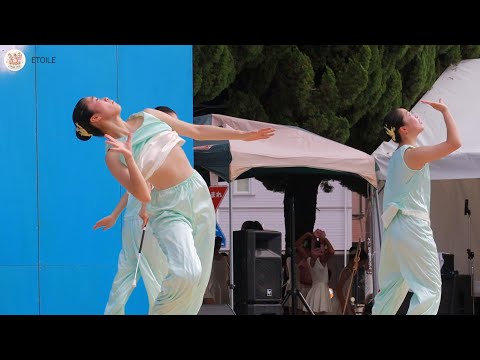 「バトントワリング」 涼し気で優雅なダンスが一時の癒しをくれます。