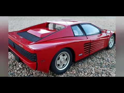 ferrari testarossa pocher painted and restored !!!