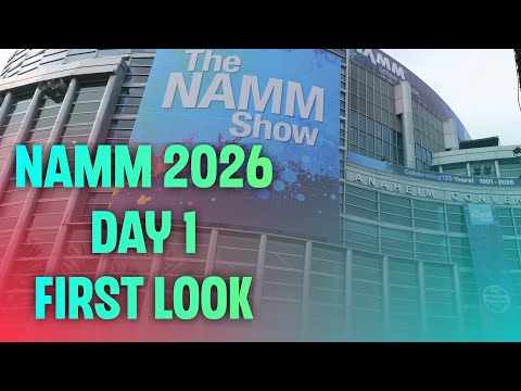 NAMM 2026 Day 1 First Look & ESP Guitars USA