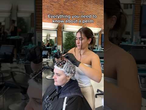 Everything you need to know about a perm #perming #haircare #relatable #curlyhair