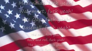 Team America- America F*** Yeah- Lyrics