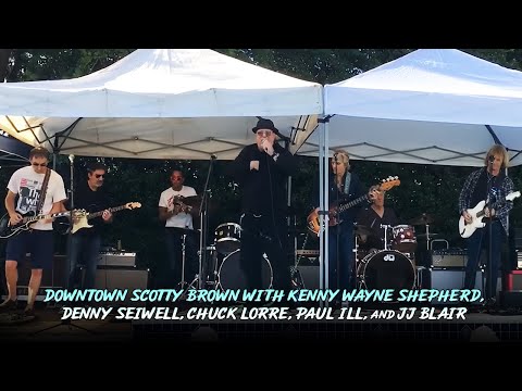 Downtown Scotty Brown with Kenny Wayne Shepherd, Denny Seiwell, Chuck Lorre, Paul Ill, and JJ Blair