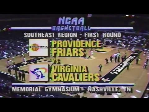 (12) Providence vs. (5) Virginia 03.16.1989 | NCAA First Round