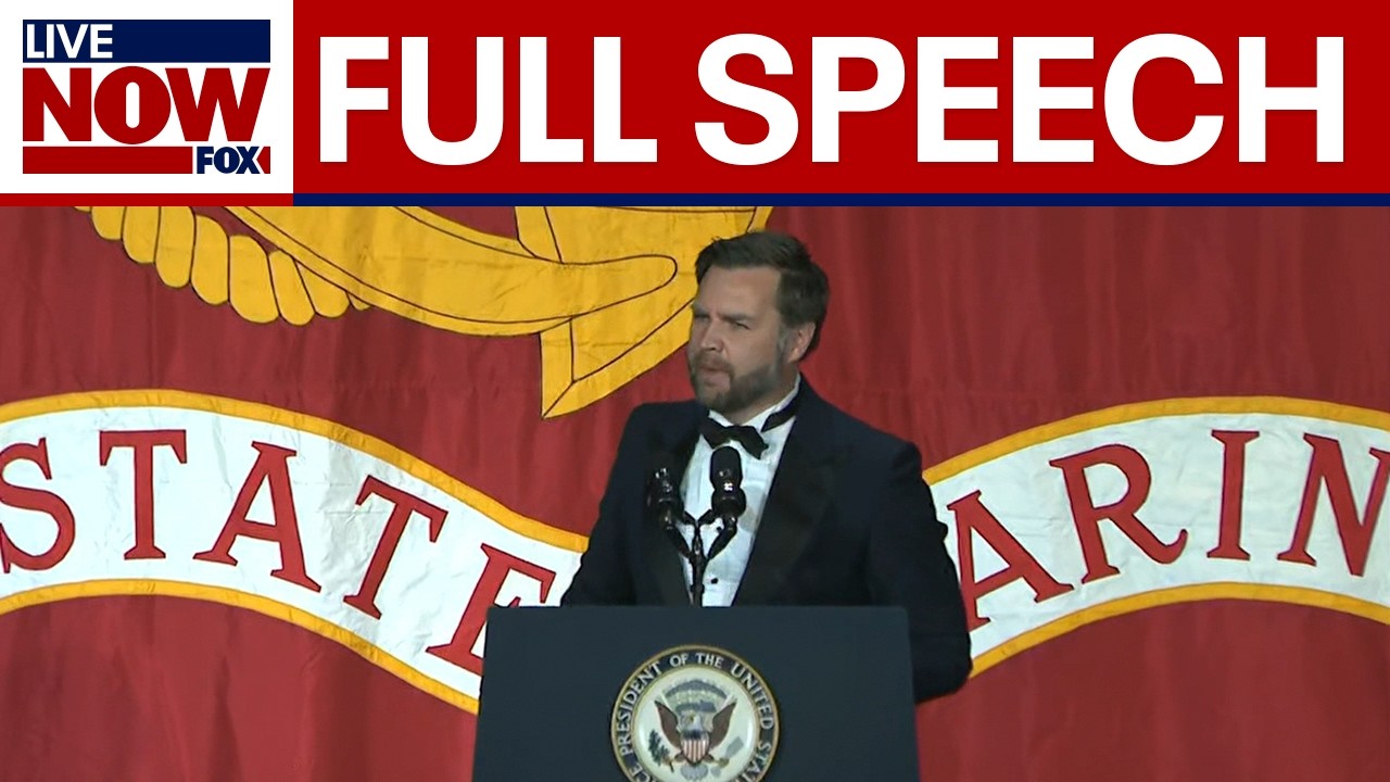 WATCH: Vice President JD Vance speaks at the Marine Corps Ball