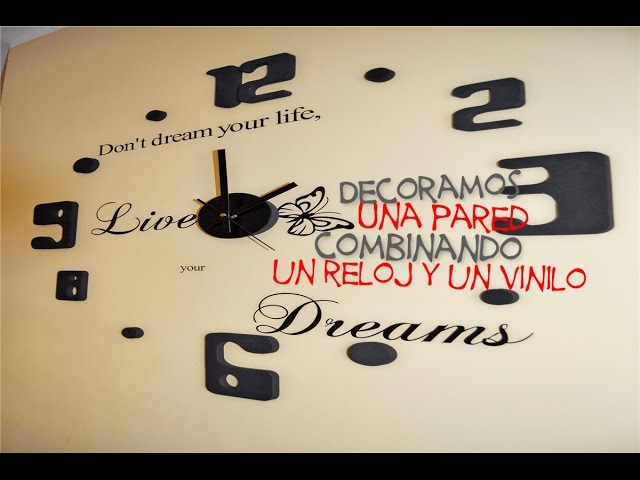 Vídeo relacionado con Reloj de Pared de Vinilo Registro, Señor de la decoración Colgante Reloj temático Anillos Arte, decoración de la Pared (Regalo: Gancho)