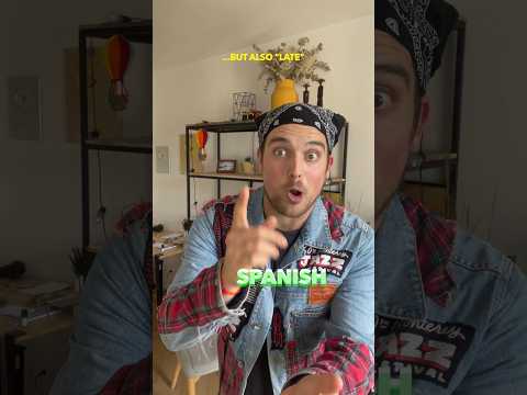 Spanish Makes No Sense: « Tarde »