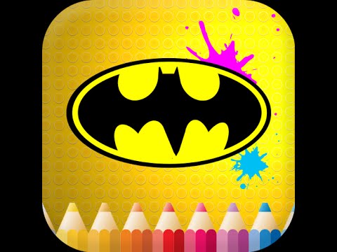 lego coloring batman kids обзор игры андроид game rewiew android