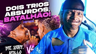 (SAIU FAISCA🔥) JOTAPÊ, BTC e APOLLO x XAMUEL, TAVIN e JAPA | React | BATALHA DO S 2 ANOS - RUPTURA